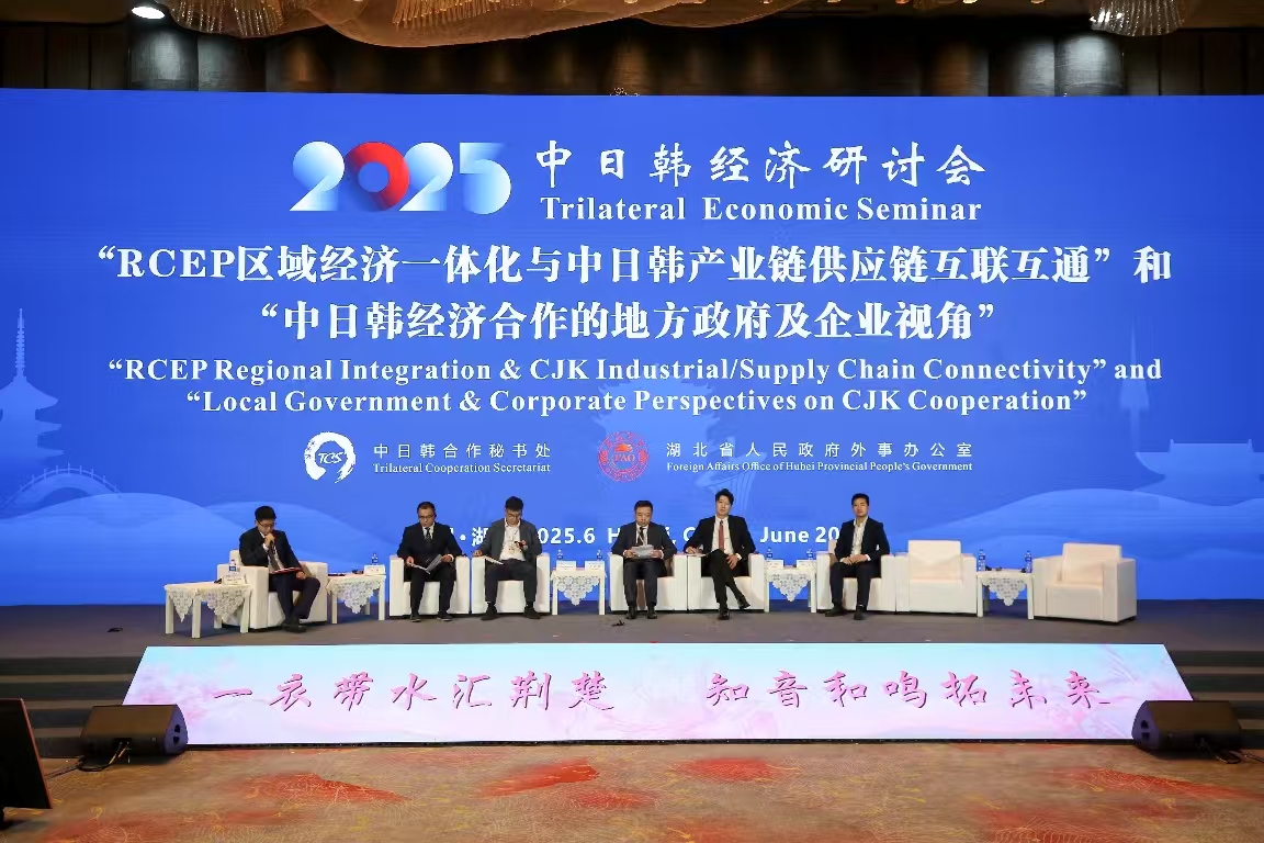 鄂州元素亮相中日韩经济研讨会 共促区域合作新发展(2025/6/24)